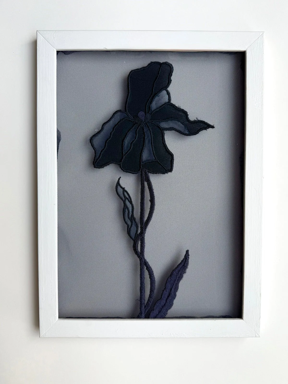 Embroidery No. 002 - Signed & Numbered Framed Couture Embroidery