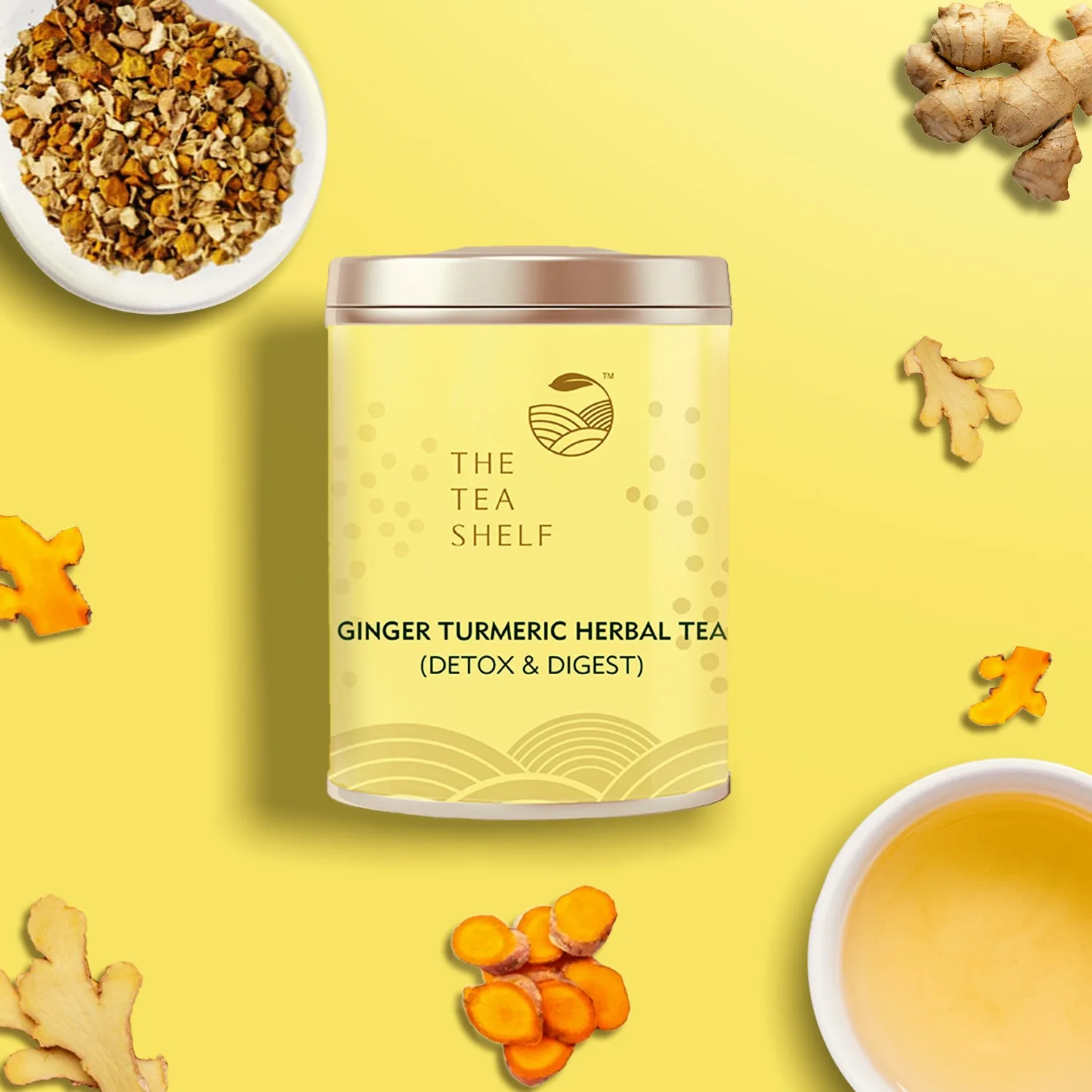 Ginger Turmeric Herbal Tea