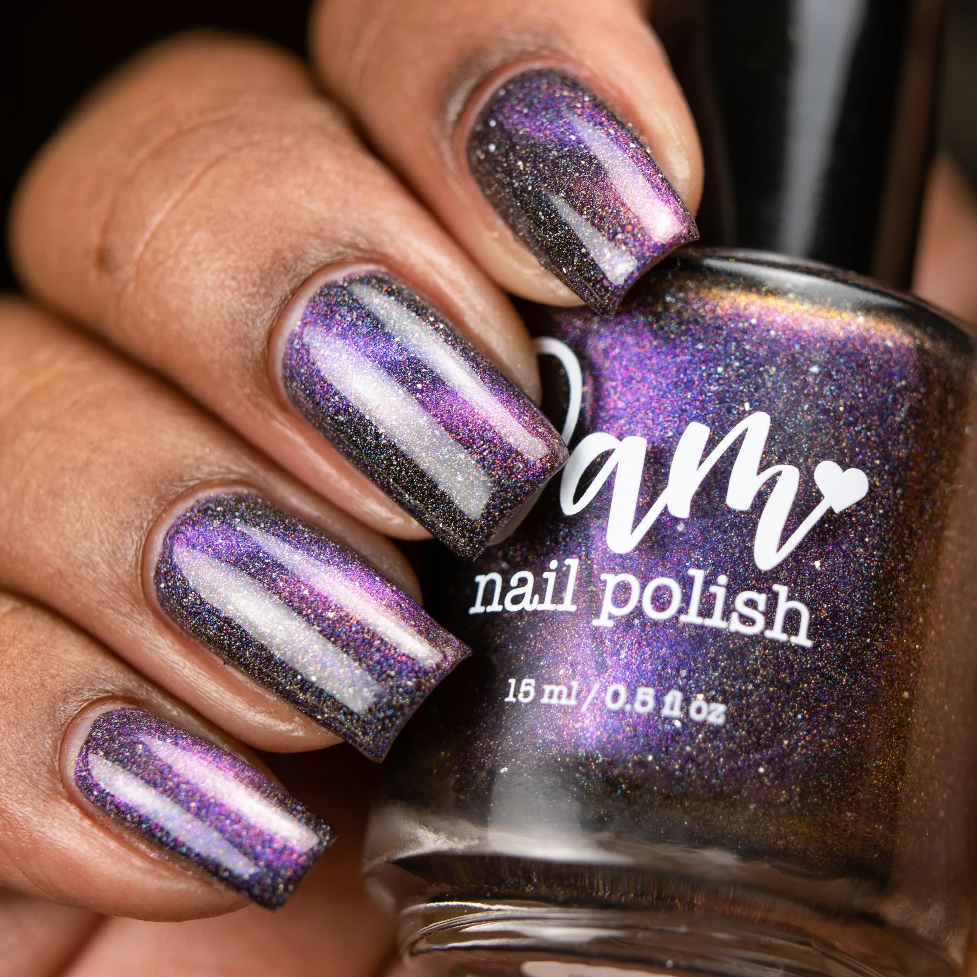 Supernova - Purple/Pink/Bronze Magnetic Nail Polish - Astronomical 2 Collection