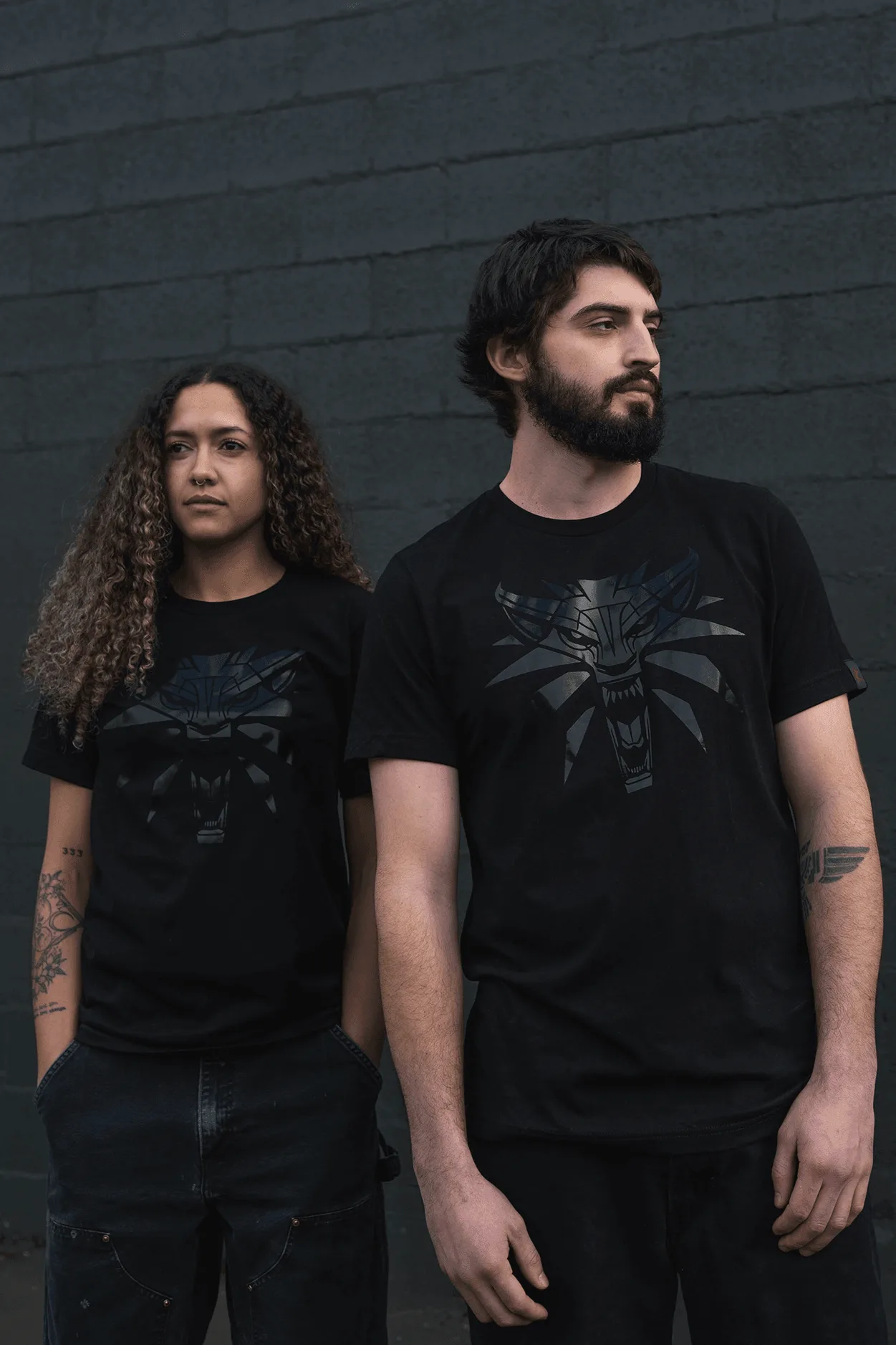 THE WITCHER THE BLACK WOLF TEE
