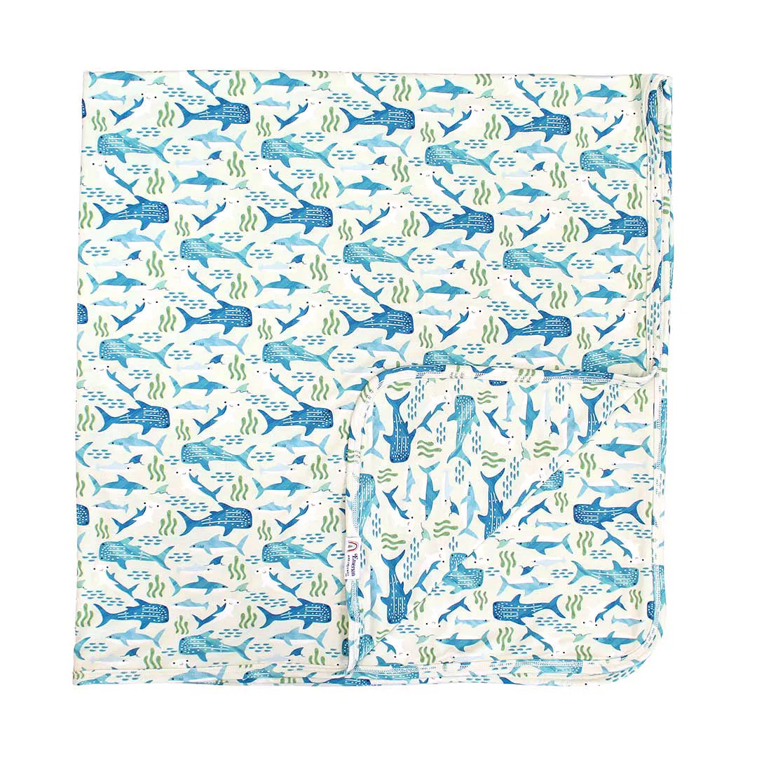 Shark Friends Luxe Bamboe Deken
