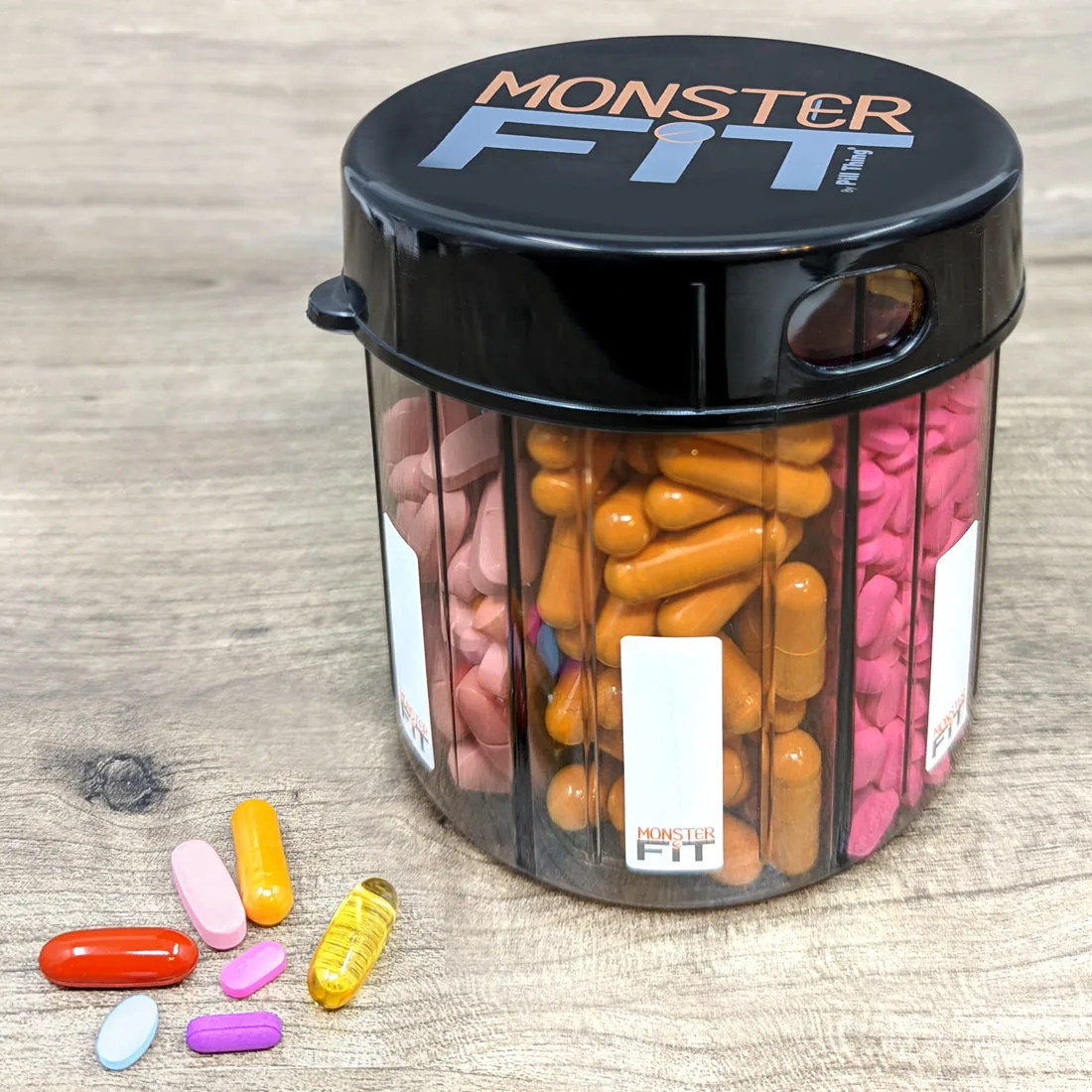 Pastillero Monster vs. de diez compartimentos: ¿cuál se adapta a tu semana?