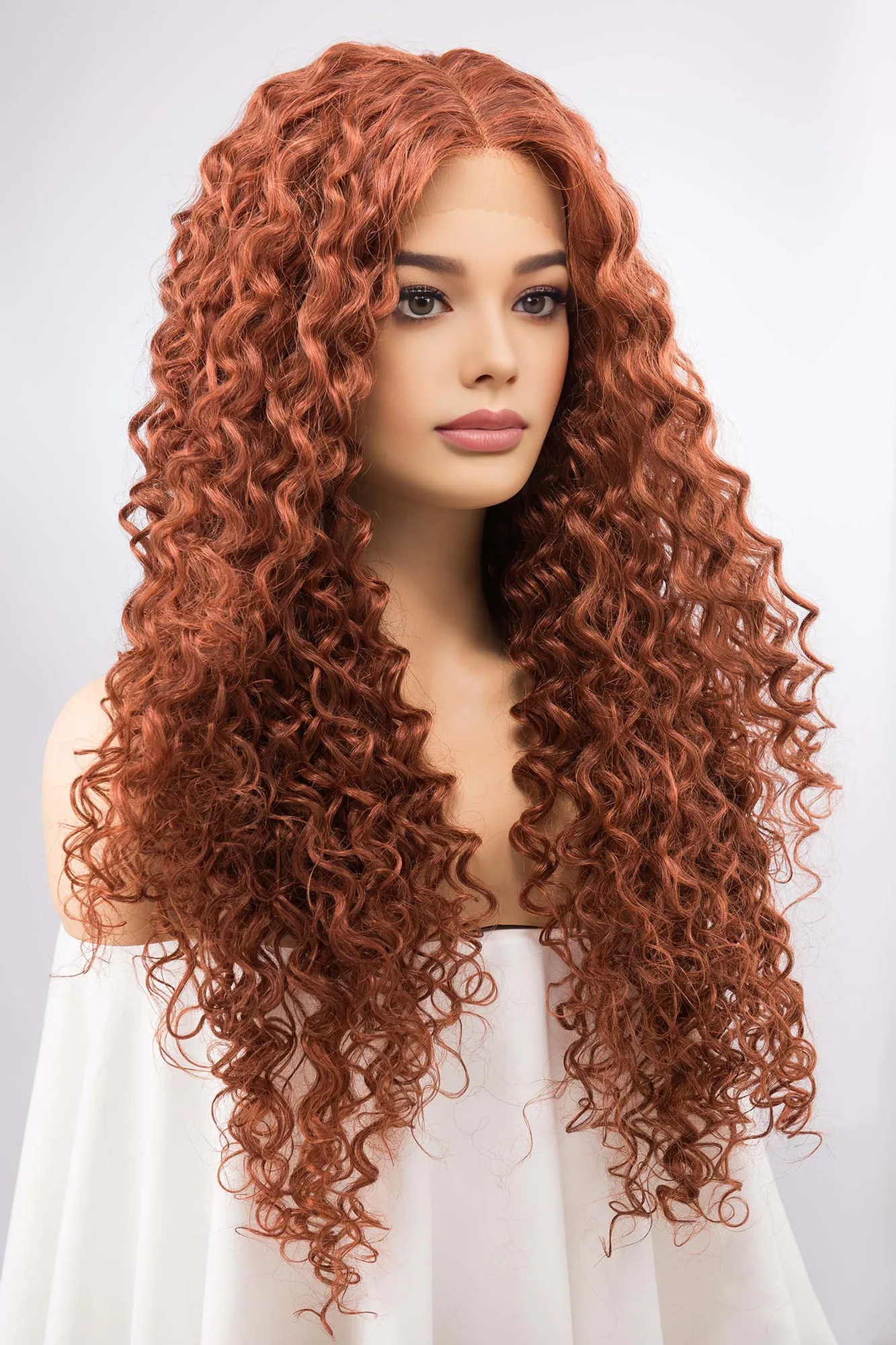 Ginger Curly Lace Front Wig: Styling and Care Guide