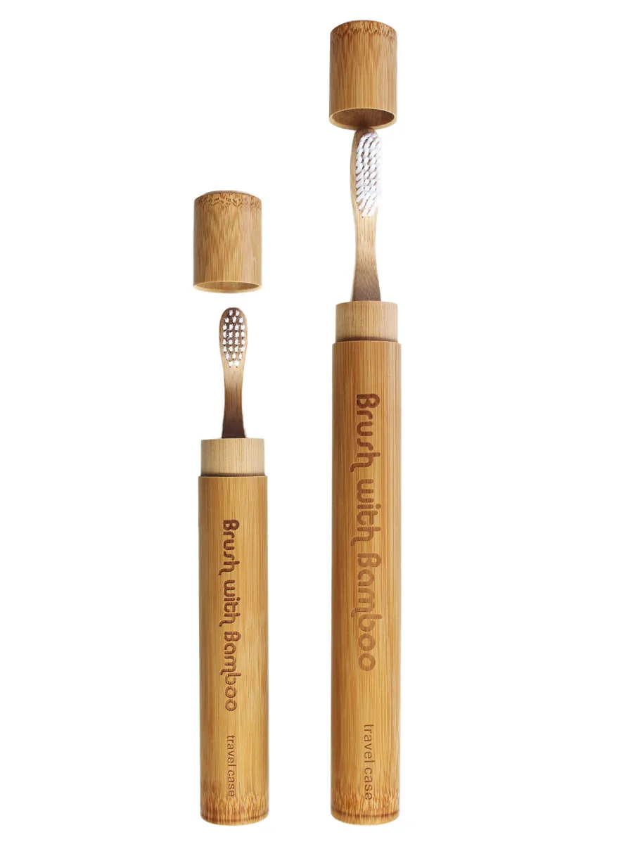Bambustandborste Resefodral | Brush with Bamboo®