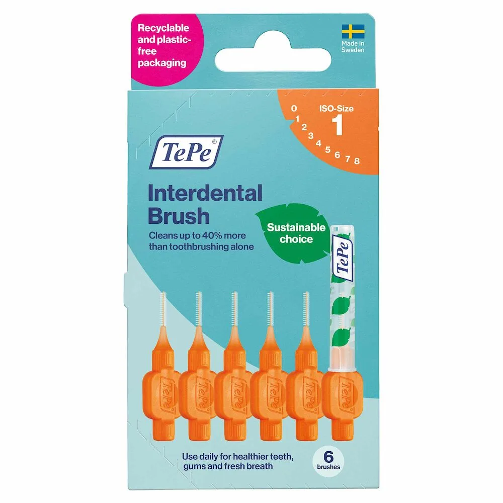 TePe® Interdental Brushes Original Orange - Carton Pack
