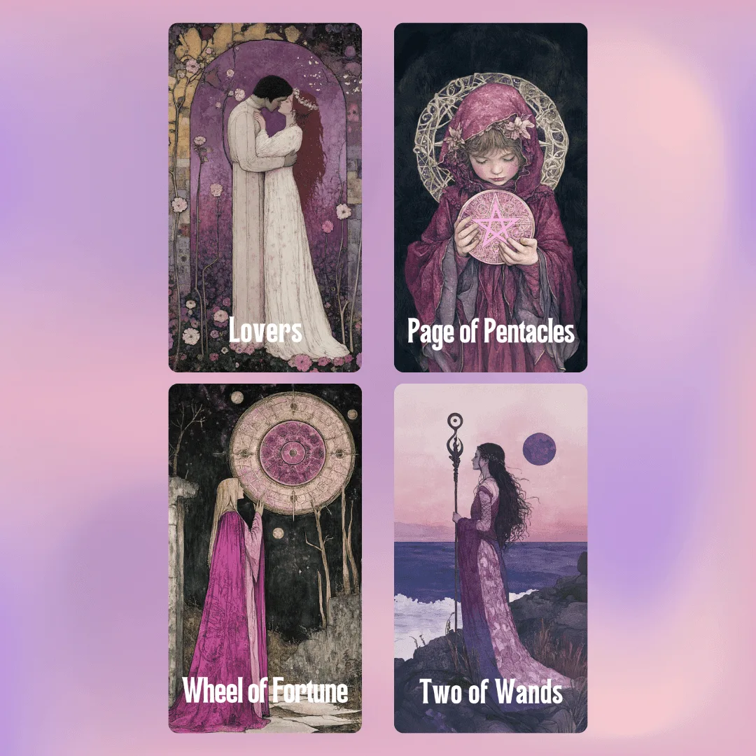 How to Read a Pastel Tarot Deck for Gentle Insight