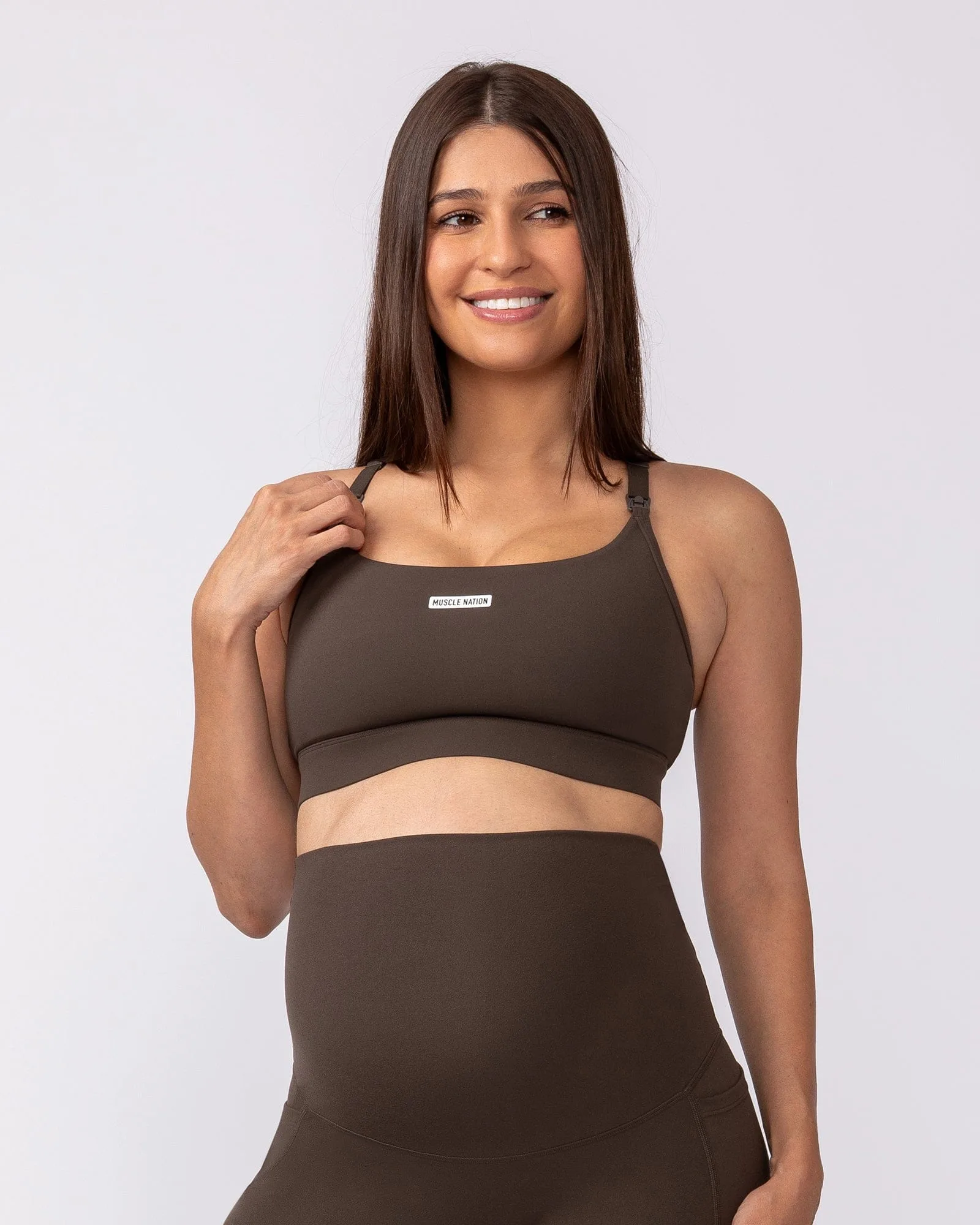 Maternity Aura Bra vs Everyday Pocket Bike Shorts for Prenatal Comfort