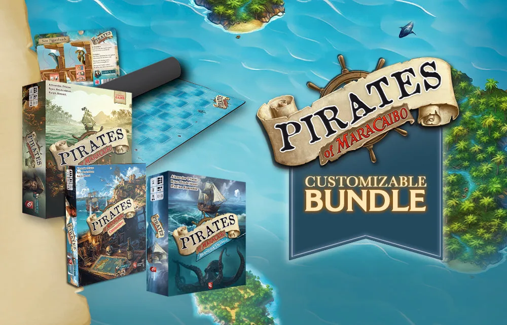 Paquete personalizable de Pirates of Maracaibo: contenido
