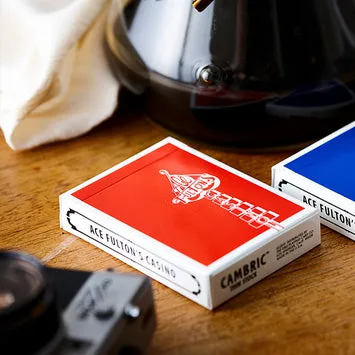 Ace Fulton's Casino Playing Cards Classic Ed. - Red
