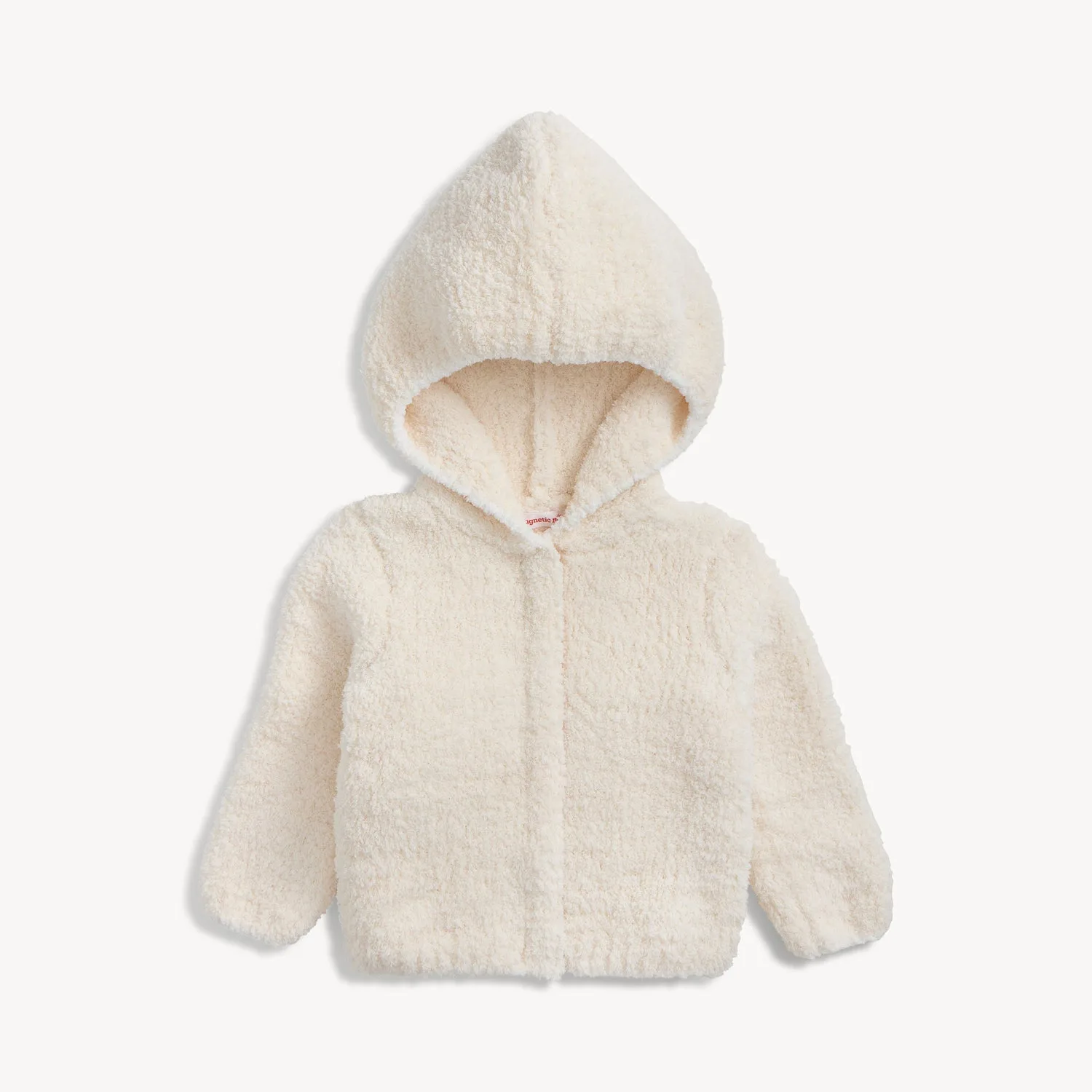 Cómo superponer una chaqueta magnética para bebé