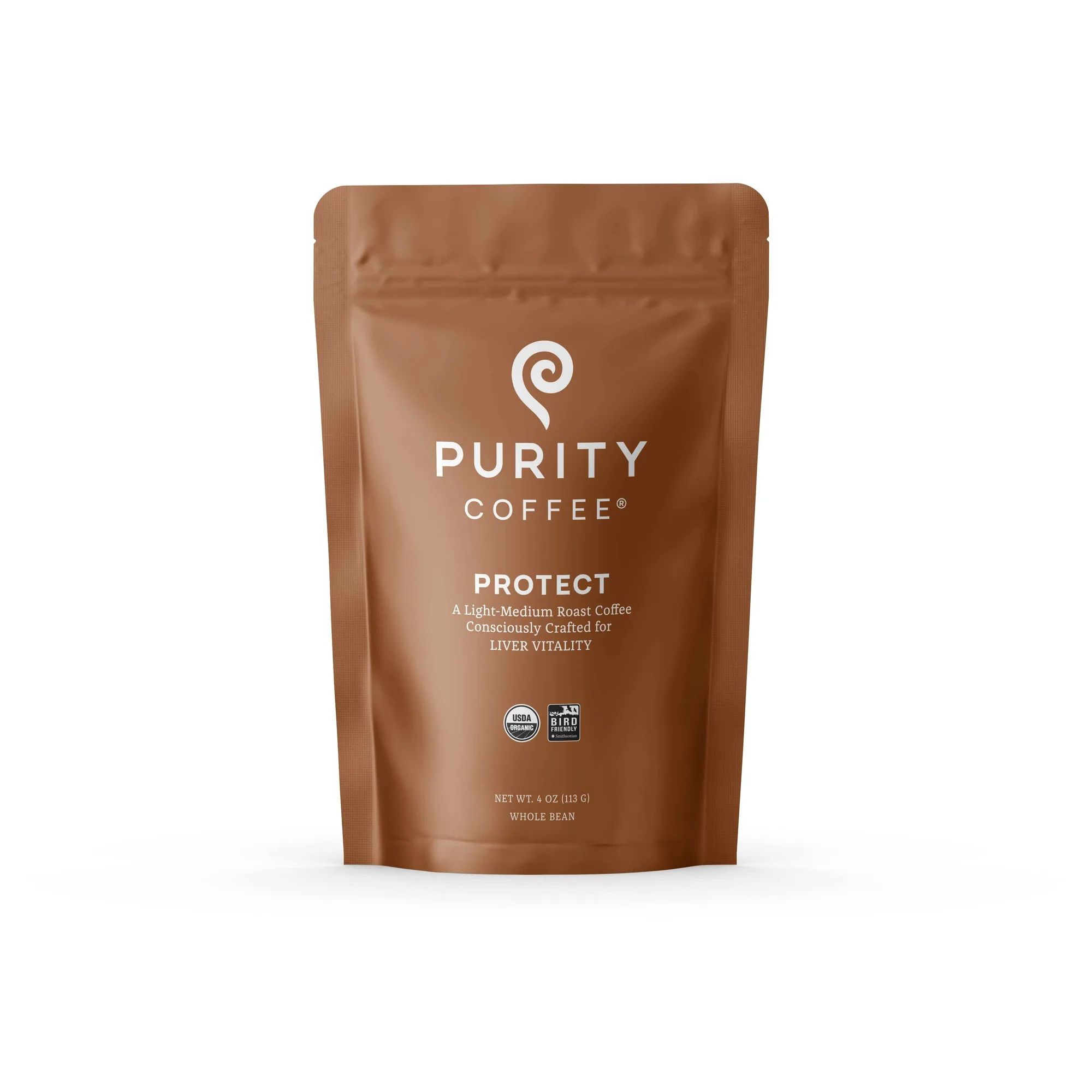 PROTECT: Light-Medium Roast Whole Bean 4oz Bag