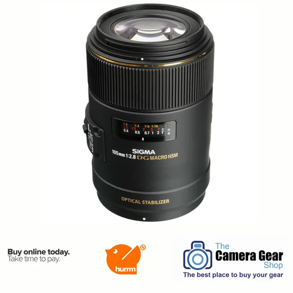 Sigma 105mm f/2.8 EX DG OS HSM Macro Lens Nikon Mount