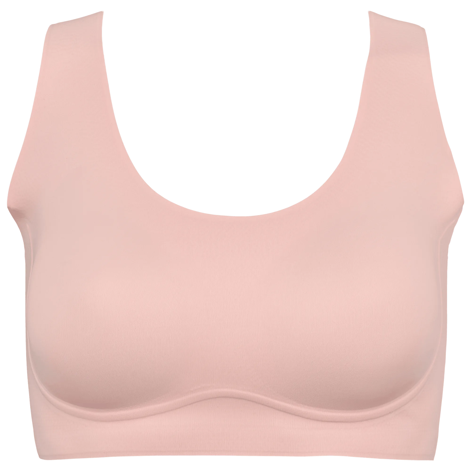 Sujetador sin costuras con espalda de nadador - Rosa suave