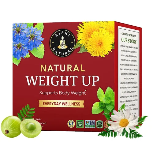 Weight Up Tea For Gaining Healthy Weight & Muscle Mass (for Both Men & Women)