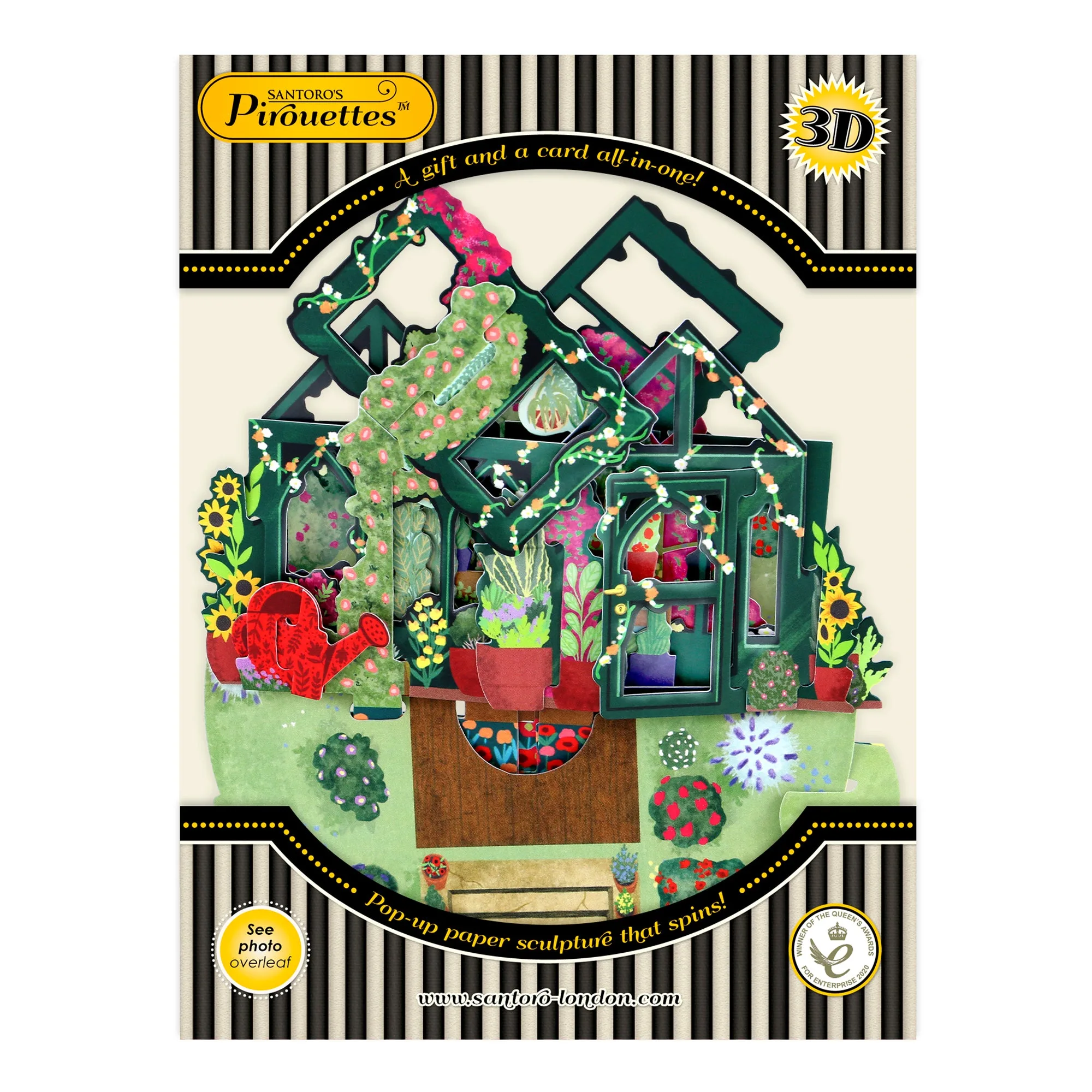 Santoro Karten: Secret Garden, Birthday Balloons und mehr