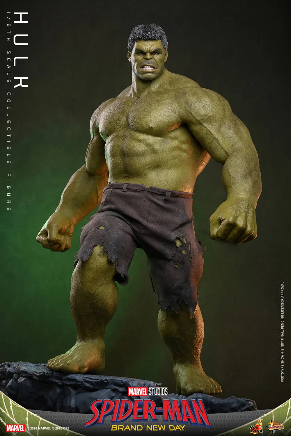 طلب مسبق Hot Toys سبايدر مان: براند نيو داي هالك شخصية سادس سكيل