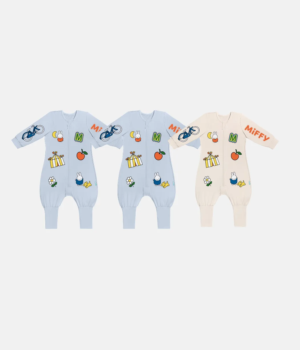 Miffy Sleep Suit Bundle vs Swaddle Up Bundle para dormir de noche