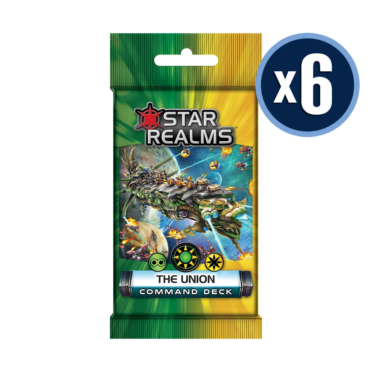 Star Realms Kommandodeck: Die Union Display mit 6