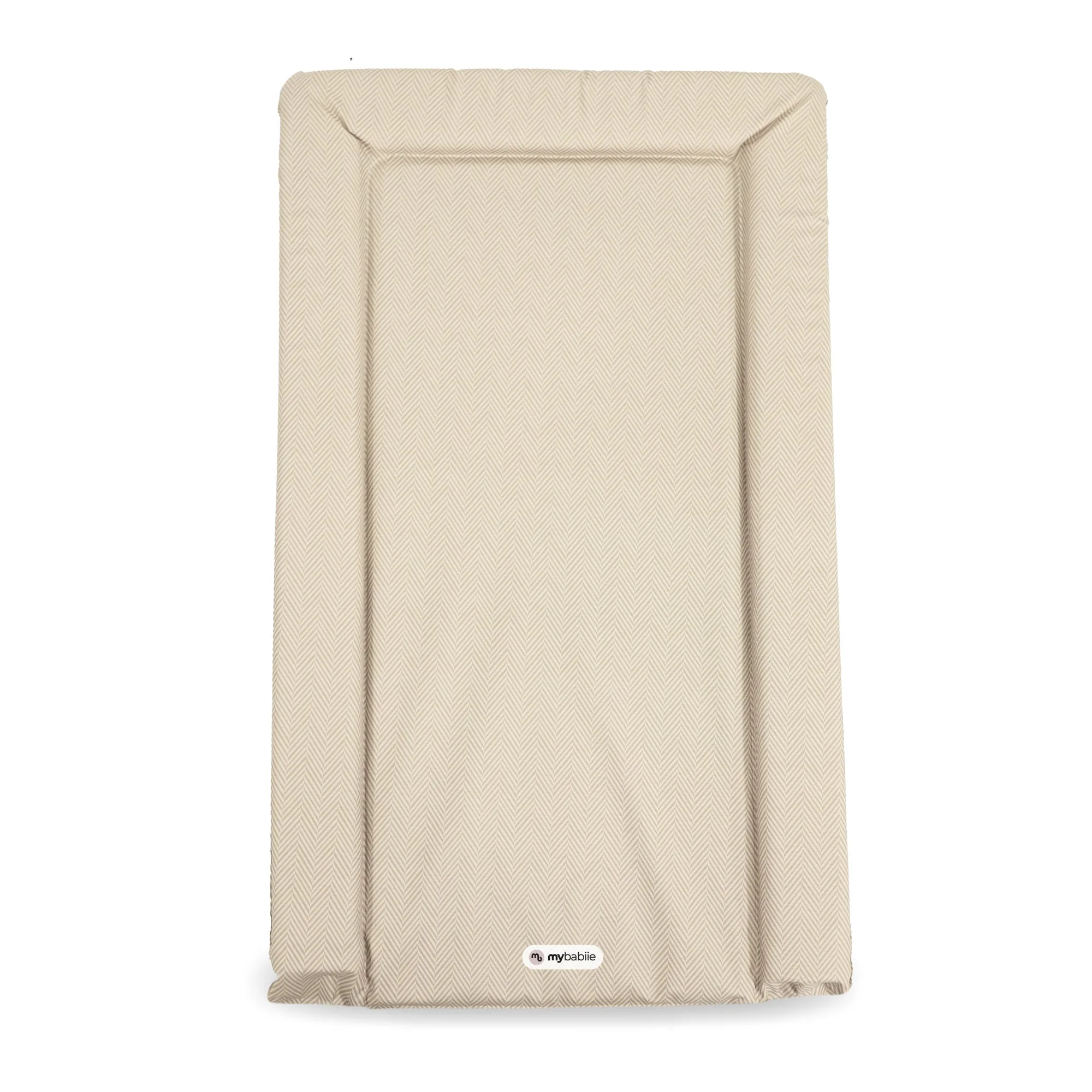 Changing Mat - Oatmeal Herringbone