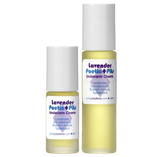 Lavender Poetic Pits als natürliches Deodorant verwenden