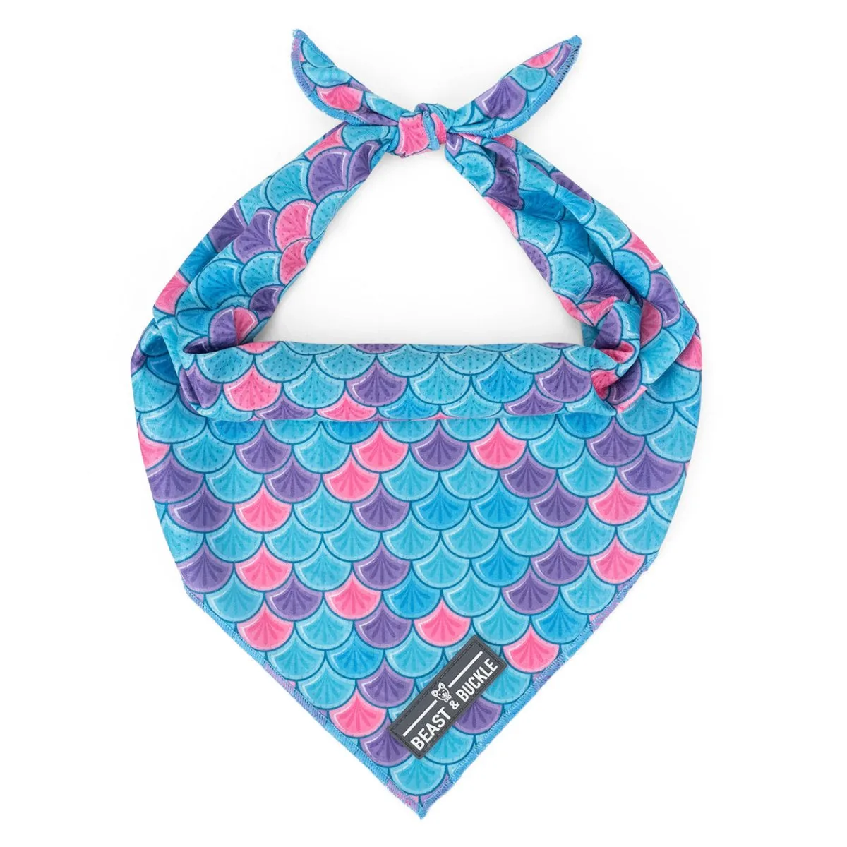 Bandana rafraîchissant pour chien sirène