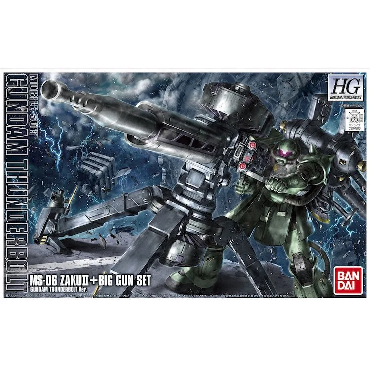 HG Gundam Thunderbolt Big Gun Set Build Tips
