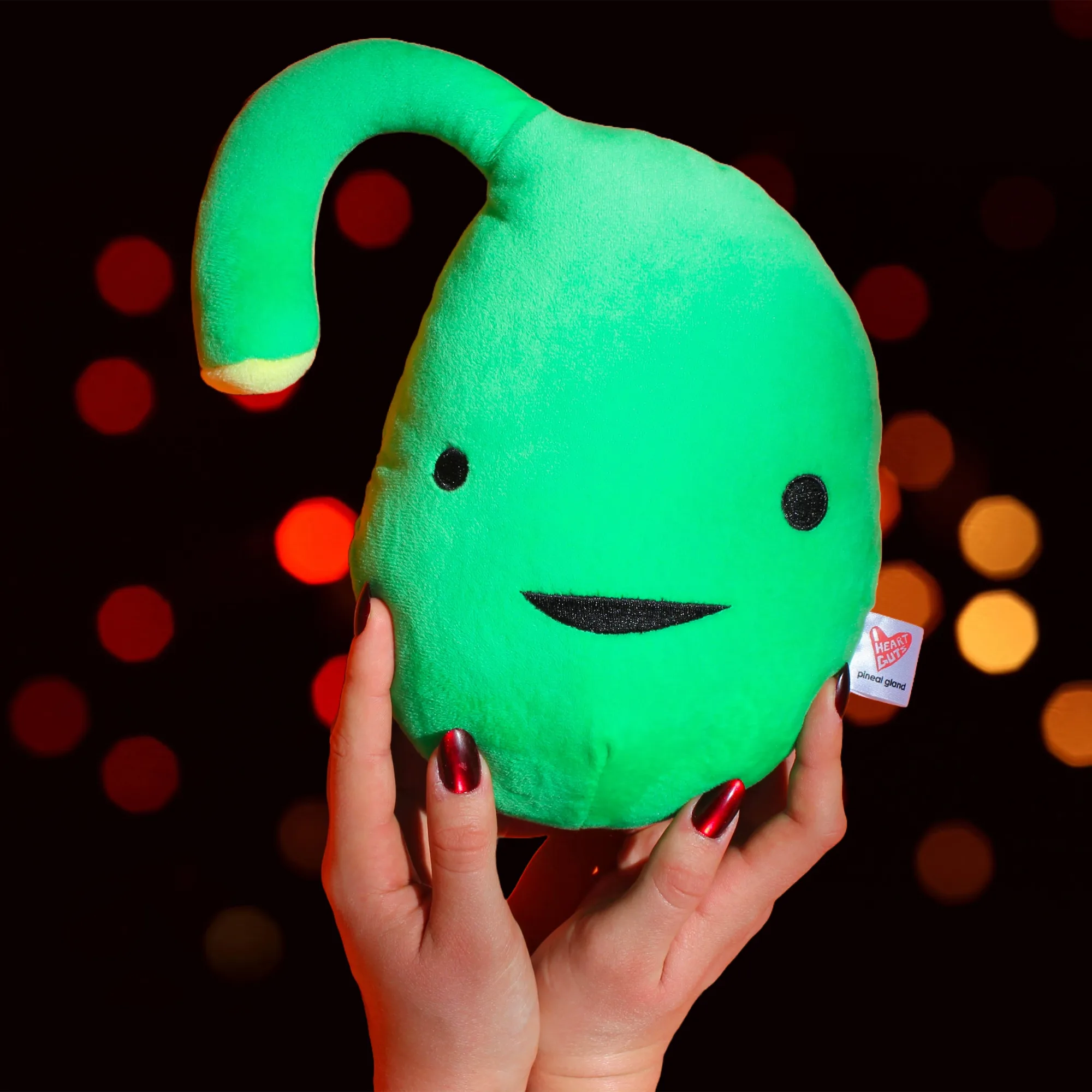 Pineal Gland Plushie - Sleep On It - Melatonin Stuffed Toy, Sleeping Pillow
