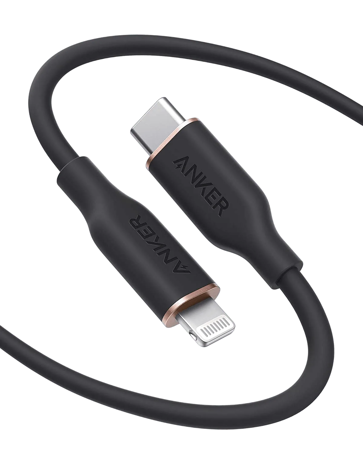 Anker 641 USB-C to Lightning Cable (Flow, 6ft Silicone)