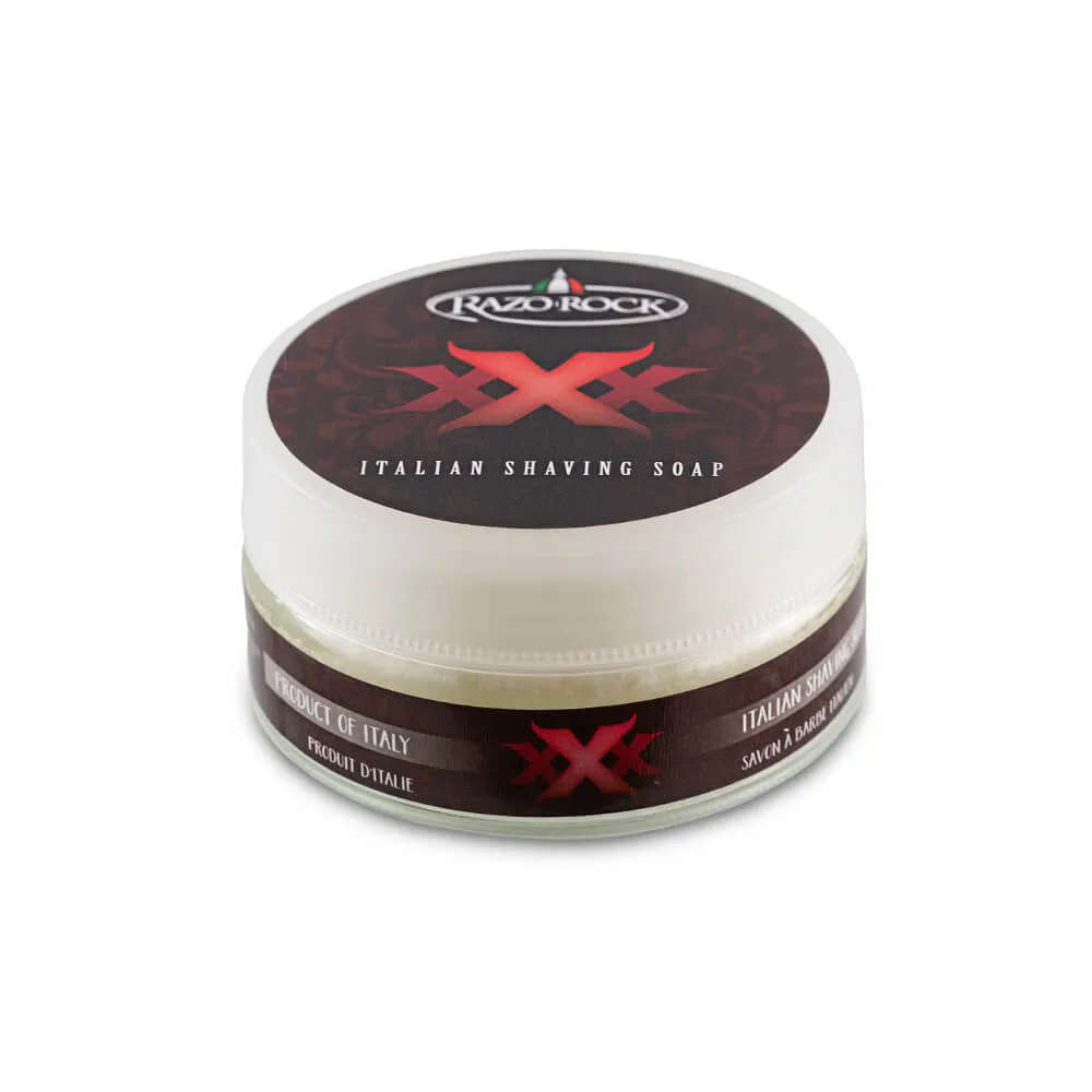 RazoRock XXX Włoskie mydło do golenia - szklany słoik EDYCJA SPECJALNA