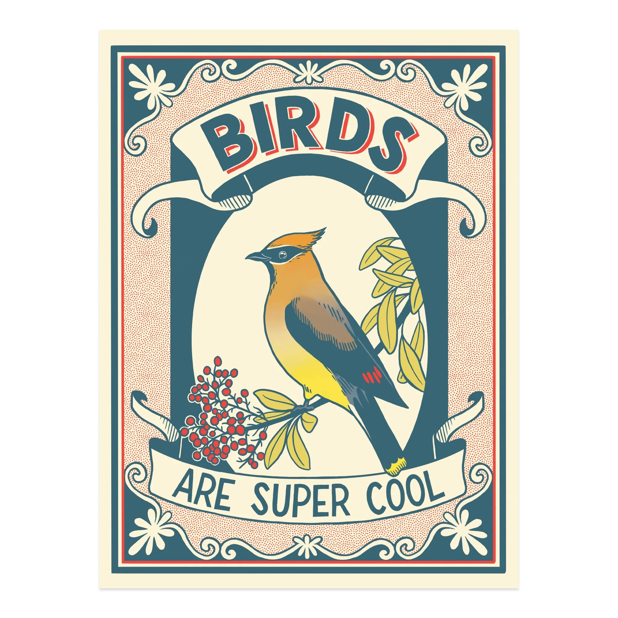 Póster Los Pájaros Son Geniales