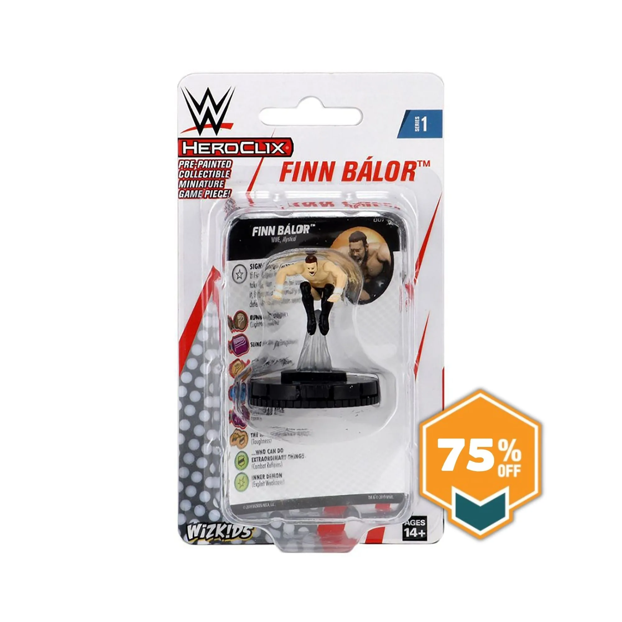 Guia rápido: WWE HeroClix Finn Balor vs outras figuras