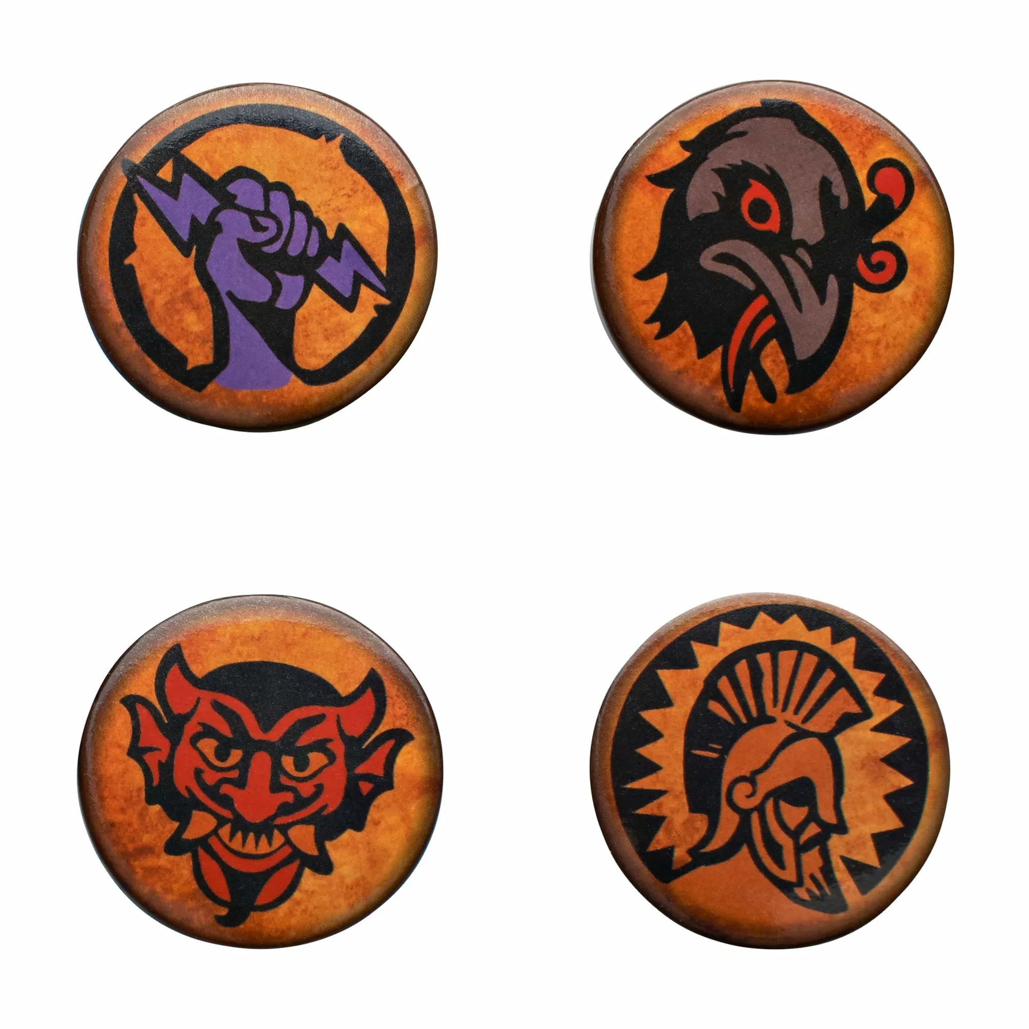 Paquetes de botones Vigor de BioShock Infinite: Serie 1 vs. Serie 2
