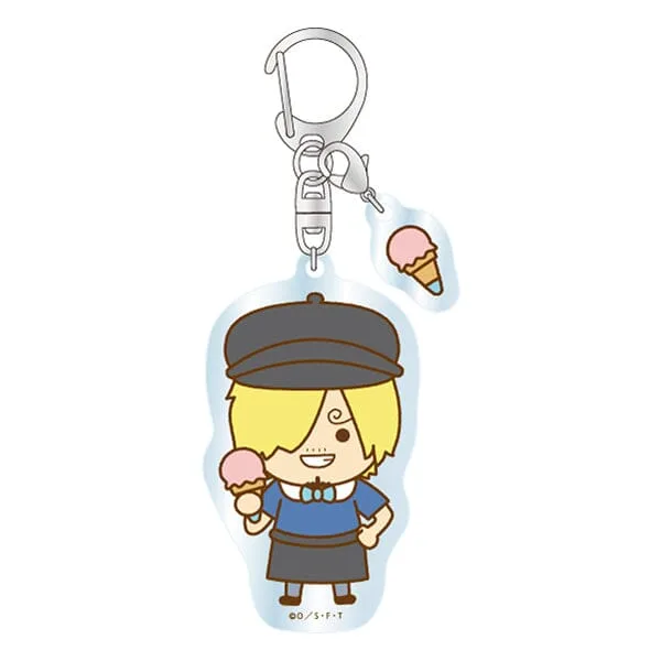 Glacier Sanji Isacryl-nøglering SANJI no OYATSU - ONE PIECE