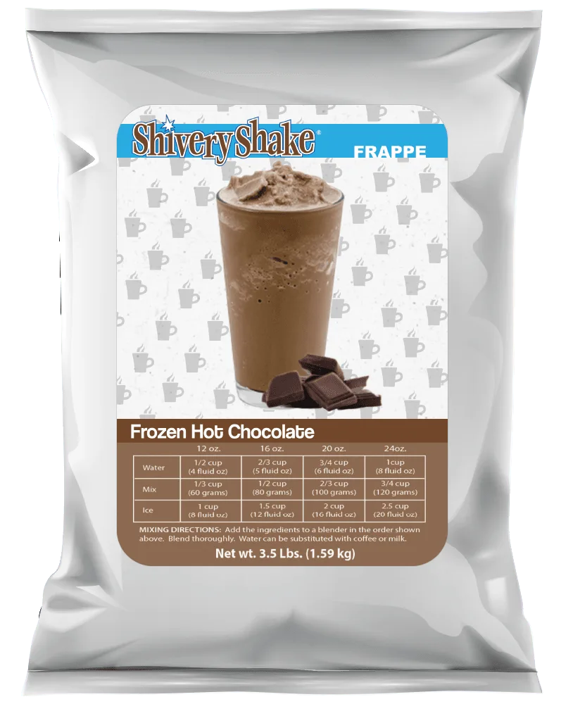 Frozen Hot Chocolate Mix 3.5 Lb. Bag