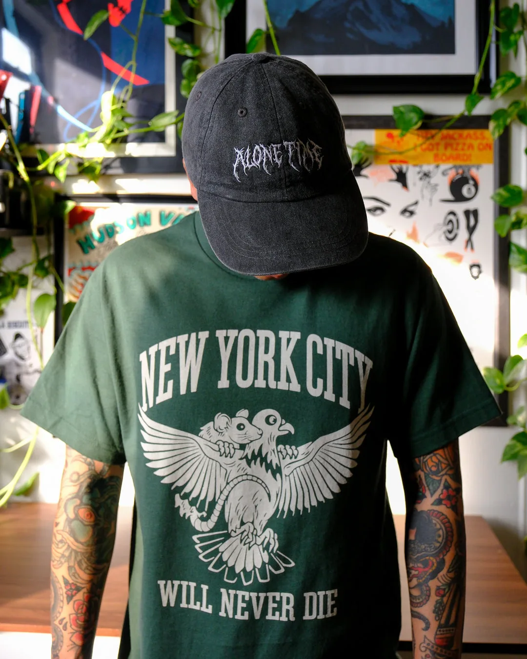 Forest-Green-Graphic-Tee für jeden Anlass stylen