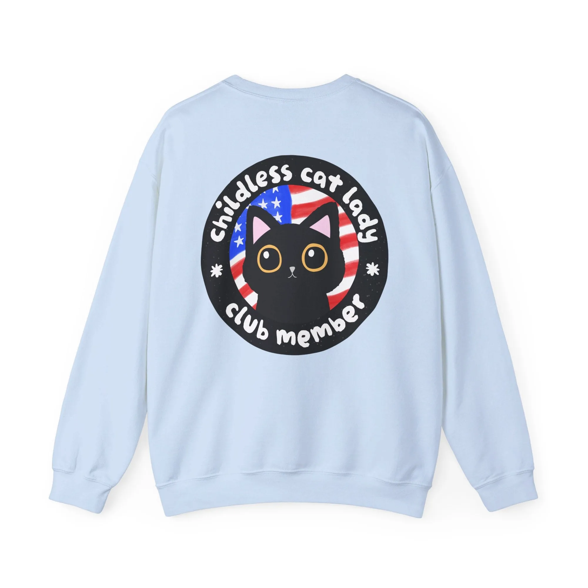 Kinderlose Katzenfrauen-Club Sweatshirt