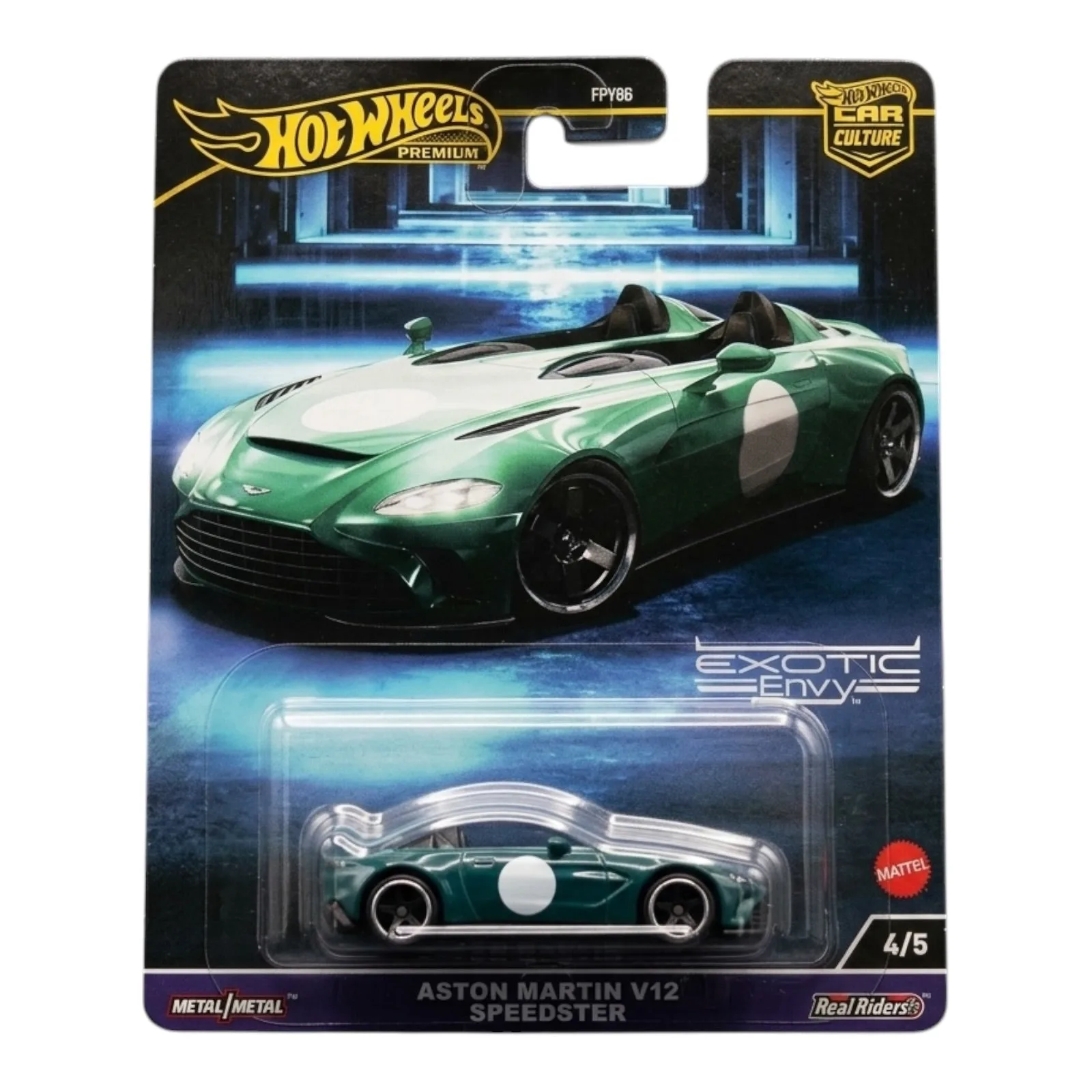 Hot Wheels Premium Car Culture exotic Envy Aston Martin V12 Speedster