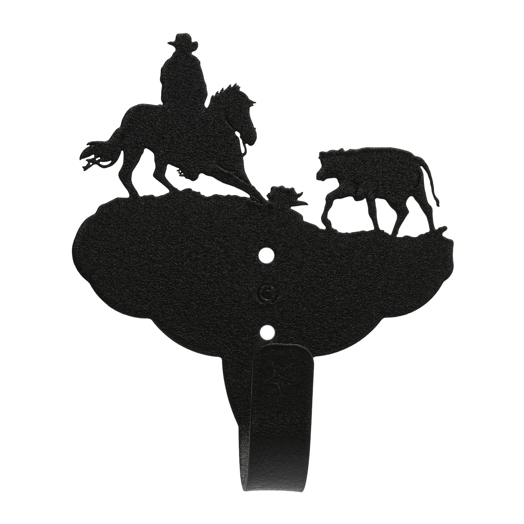 Cutting Horse Single Wall Hook