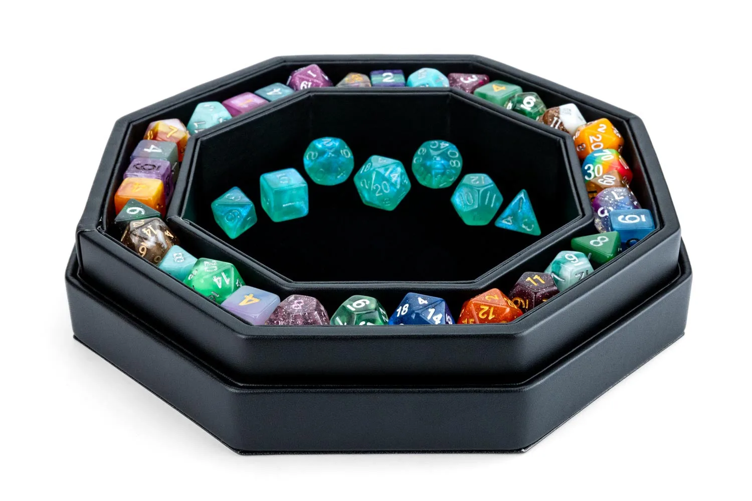How to Use the Octagon Dice Tray with Storage Ring