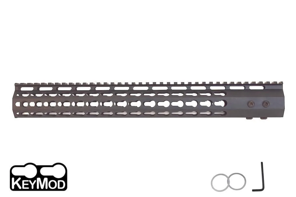 AR15に15インチKeyModハンドガードを取り付ける方法