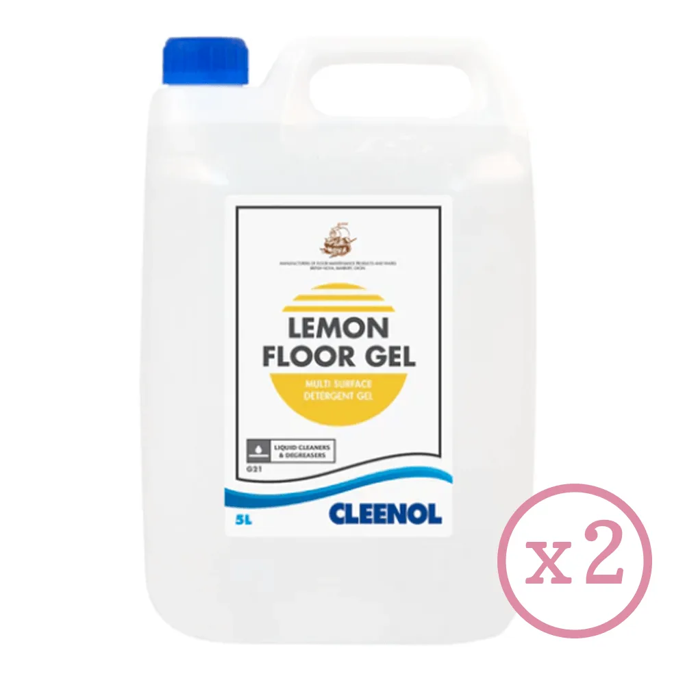 Lemon Floor Cleaner 2x5Litres