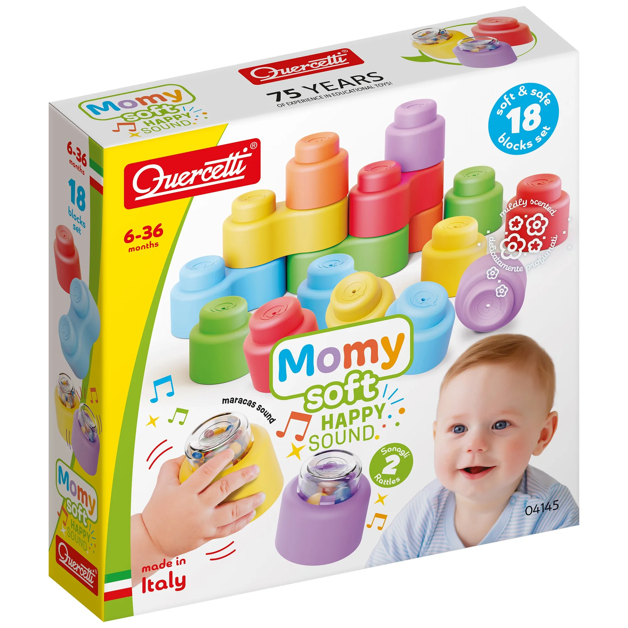 Momy Soft Happy Sound: Juguete sensorial calmante para bebés