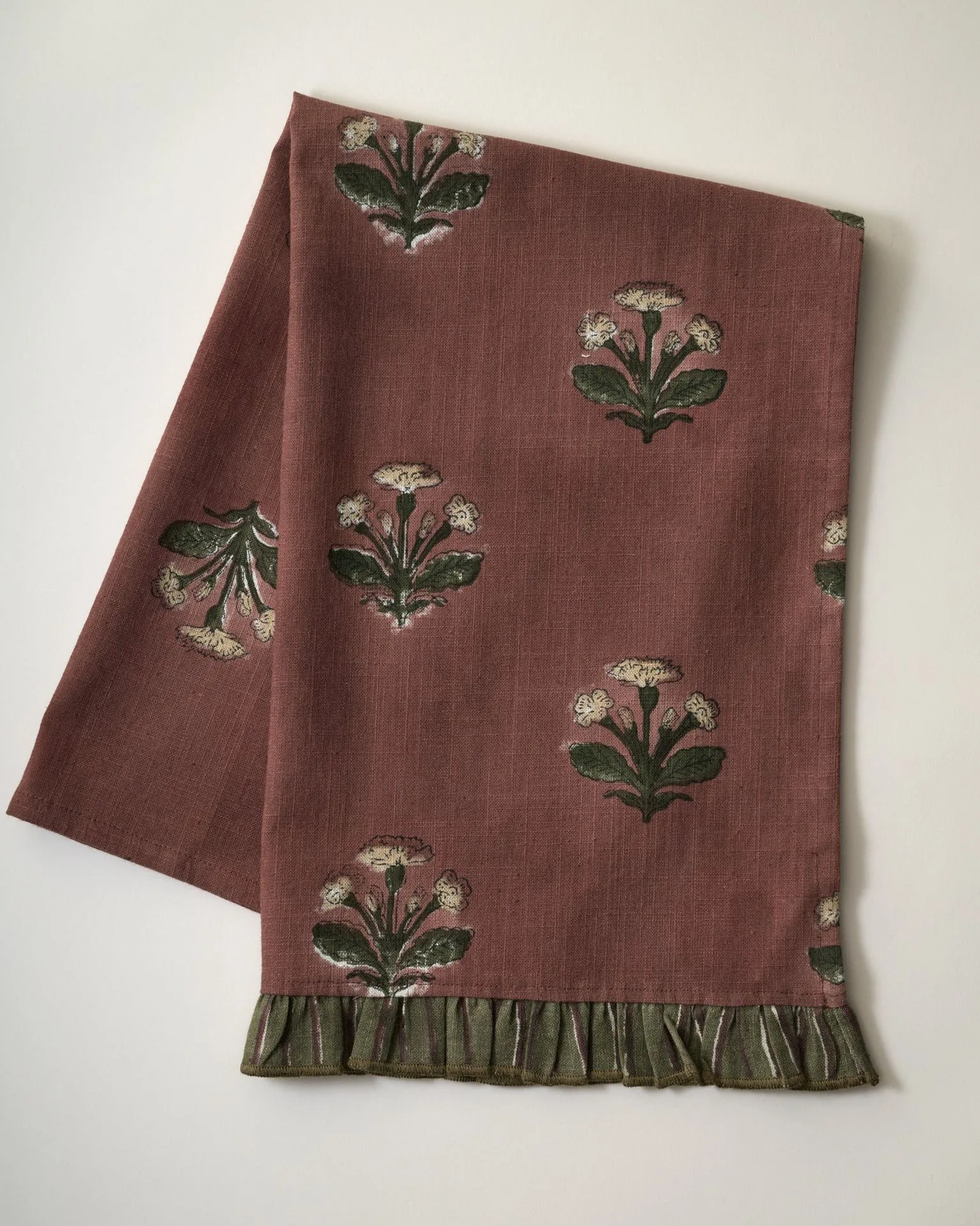 Copper Brown Herbarium Block Printed Tea Towel Review: Is It Worth the Hype?