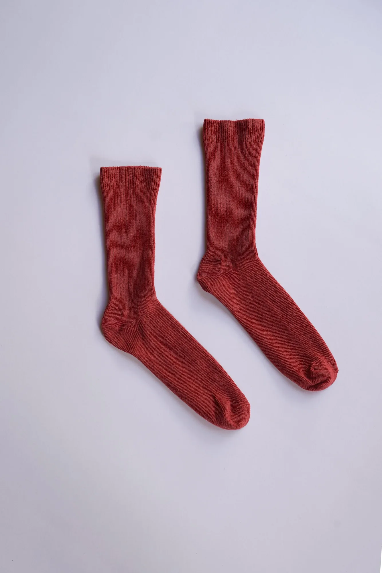 THIN SOCK, carmine