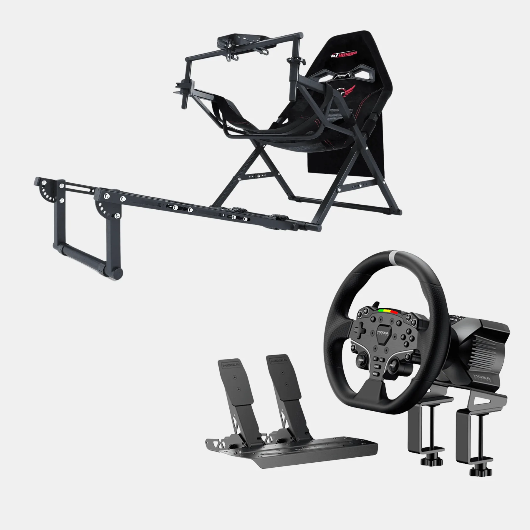 MOZA R3 PC SPRINT Falt-Cockpit-Bundle