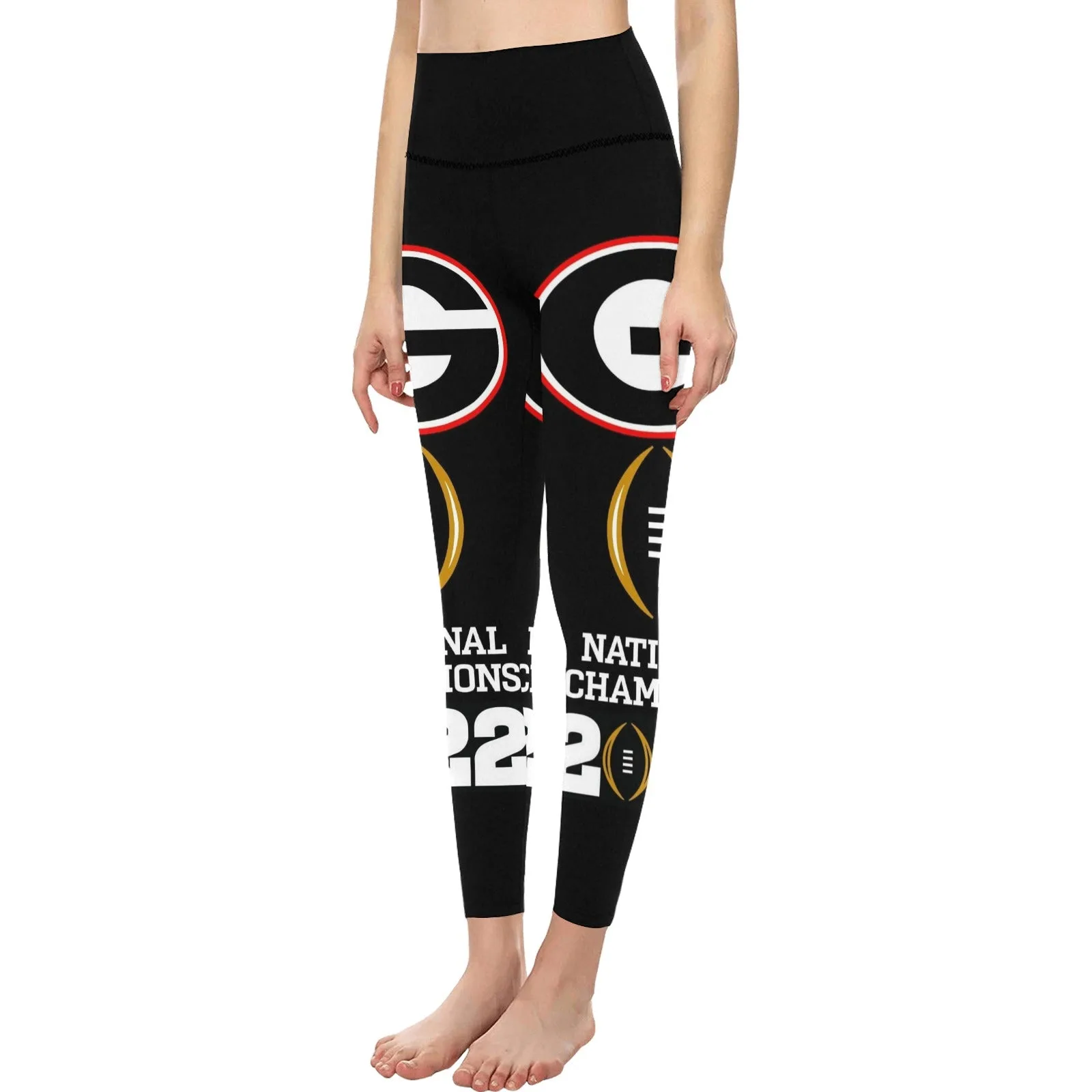 Guide des tailles et ajustement des leggings imprimés femme