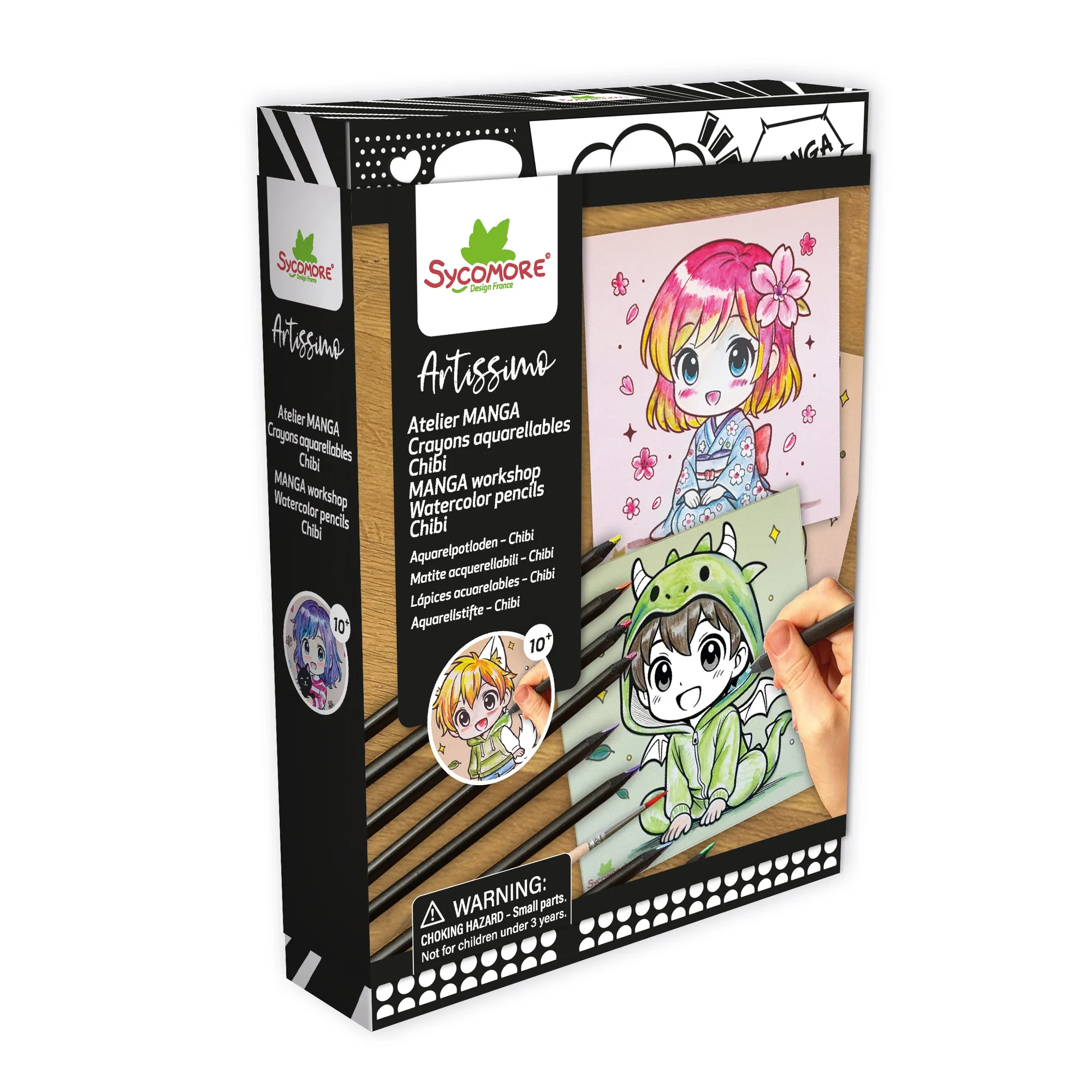 Come disegnare personaggi chibi con un kit manga