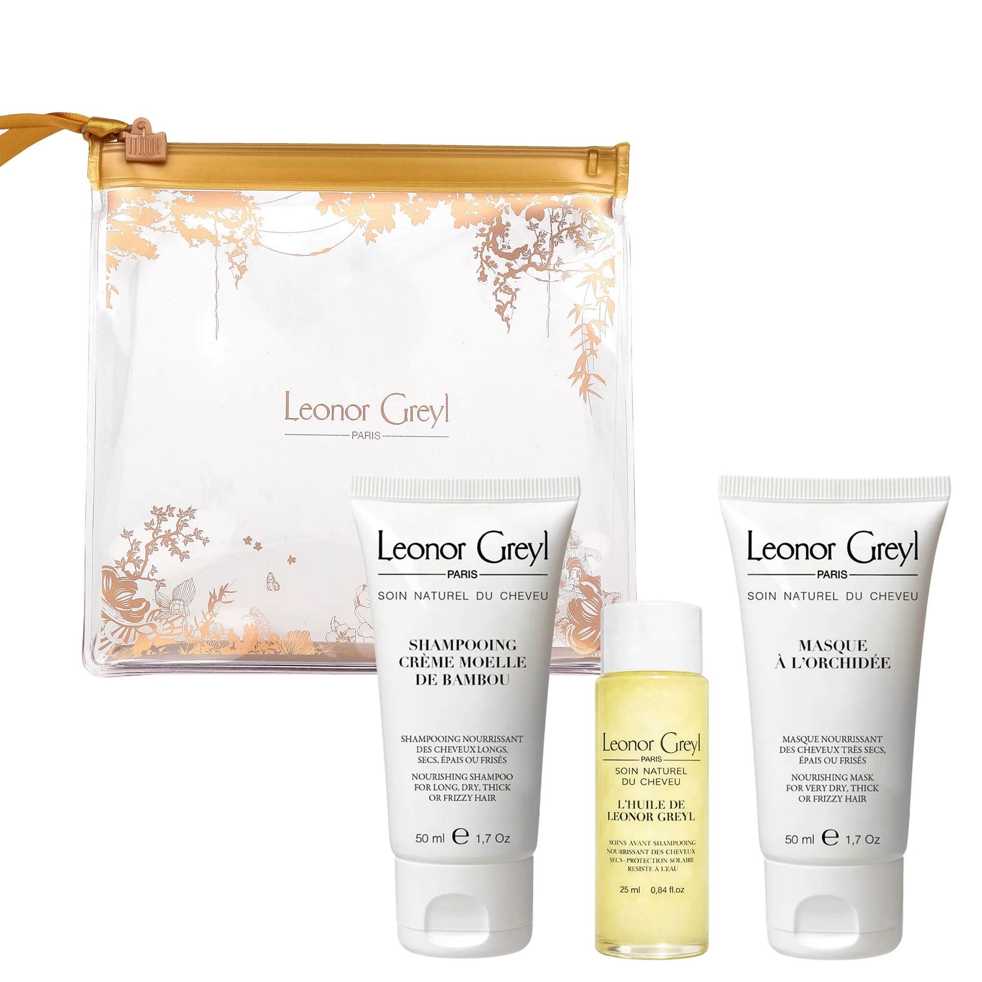 Travel Hair Care Kit for Very Dry Hair: What's Inside