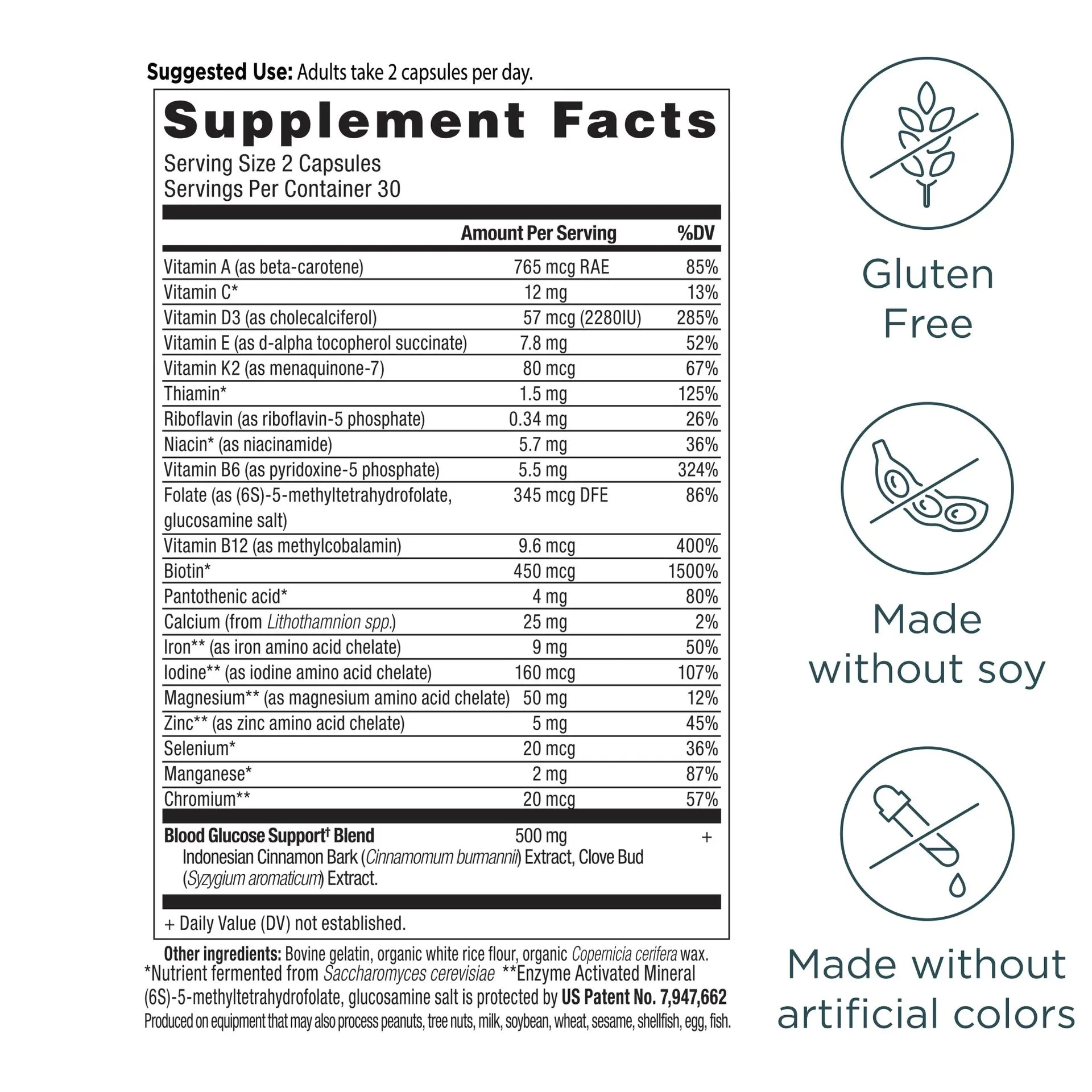 Multivitamin pro regulaci krevního cukru - Ancient Nutrition
