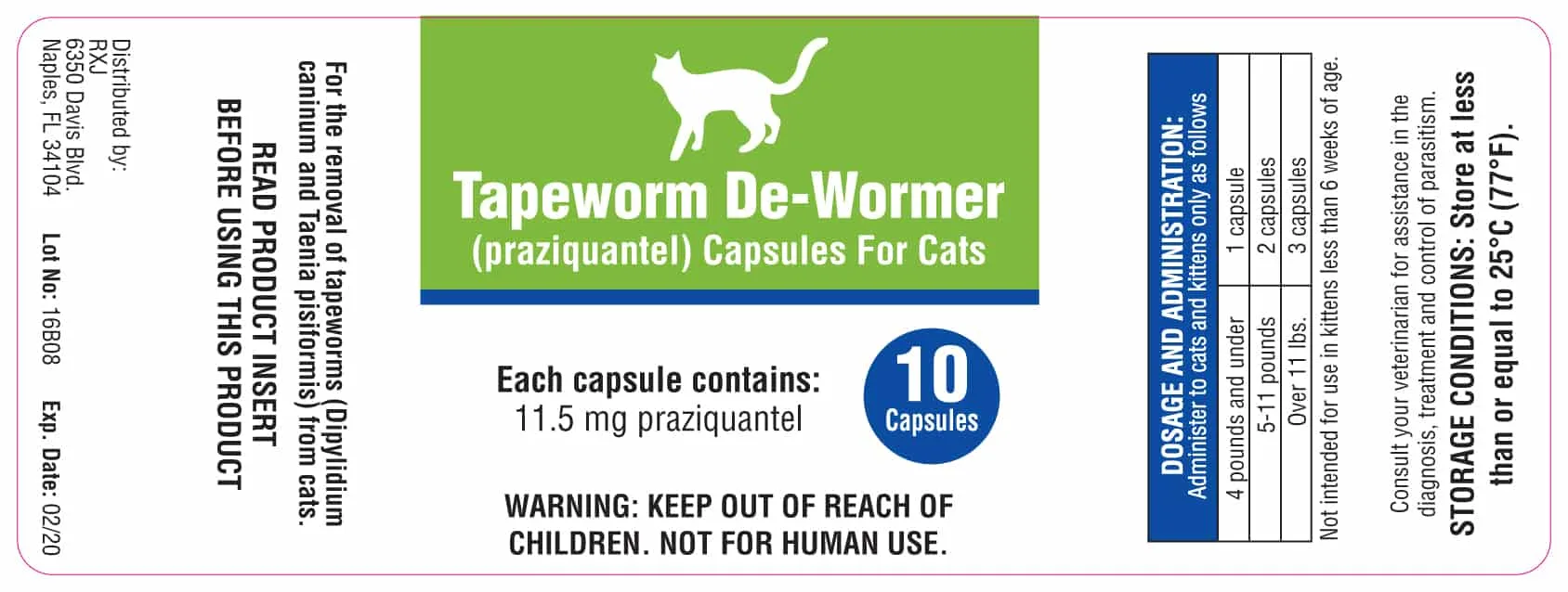 Tapeworm vs Roundworm: Choosing the Right Dewormer for Cats